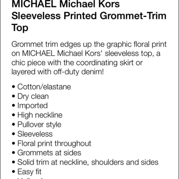 ❌Last deal ❌Michael kors top👚 - Picture 4 of 4